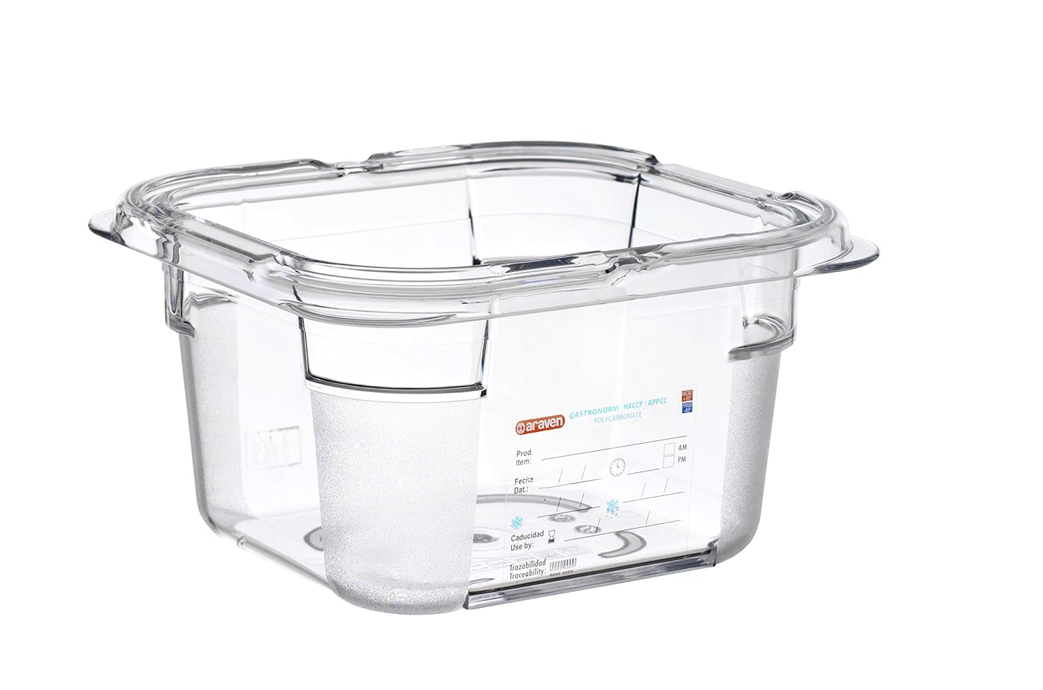 araven, 09797,聚碳酸酯食品盒,1.5夸脱